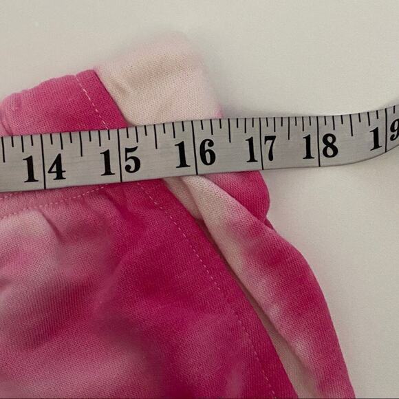 MELLODAY  Size XL Allover Tie Dye Women’s Print Shorts Size 1X Hot Pink - Picture 3 of 15